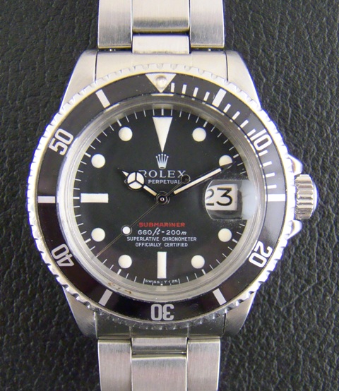(image for) ROLEX VINTAGE OYSTER PERPETUAL "RED SUB" - 1680 / CERT
